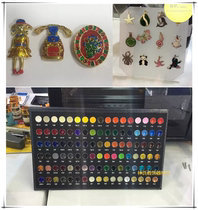 Enamel paint Italian BERKEM cold enamel color paint glitter powder enamel jewelry making raw materials