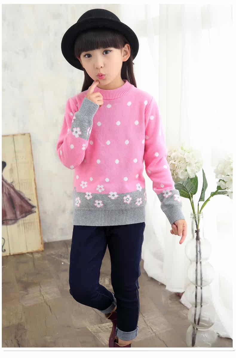 Pull fille MOOYUFON à manche longue - Ref 2104015 Image 27