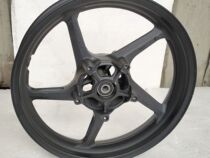 YCR CBR running wheel hub Xinling motorcycle double disc brake front hub steel rim  Treasure carving 17 inch aluminum wheel aluminum frame