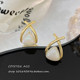 Retro pearl earrings female niche design sense simple and small earrings 2022 new trendy all-match temperament earrings