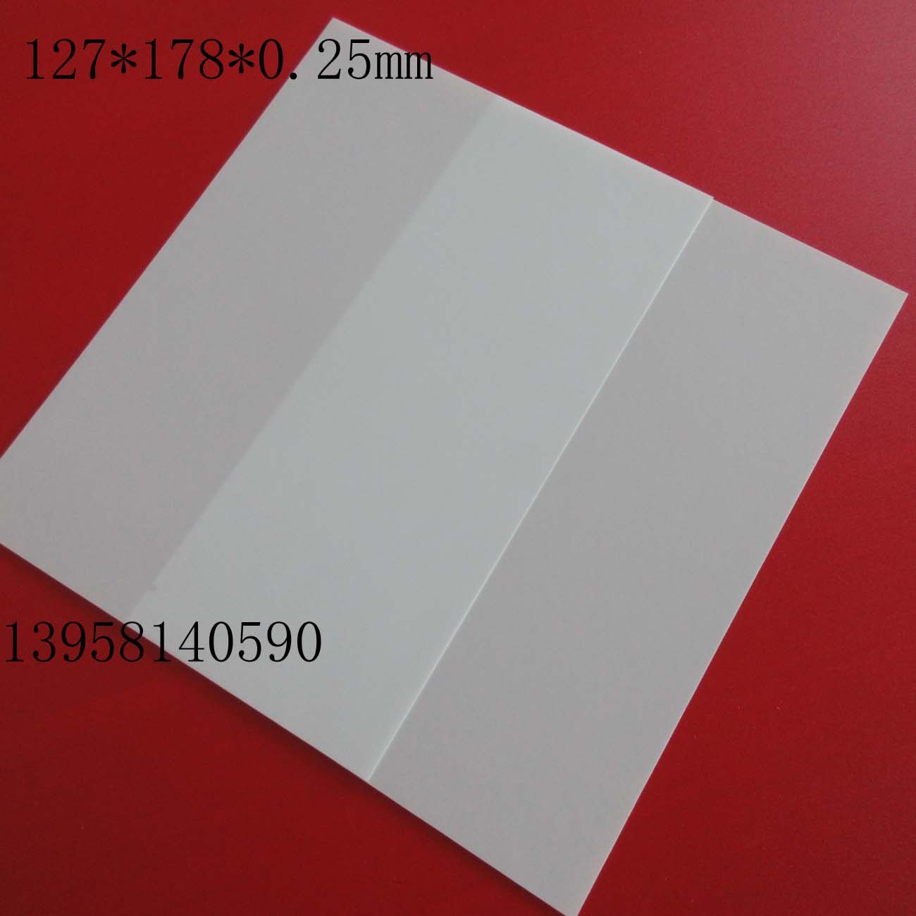 996 alumina 96 ceramic sheet 138*190*0 25 0 5 1 0 0 65 0 38 high temperature resistant ceramic sheet