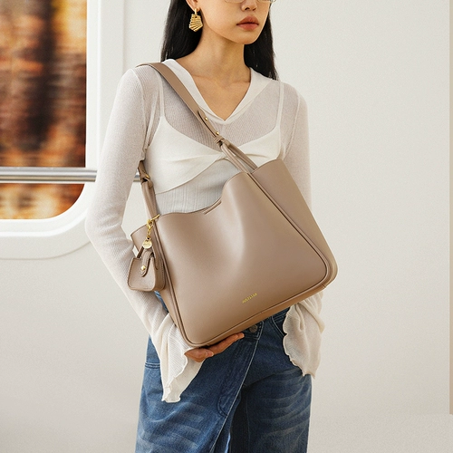 Вместительная и большая корзина, универсальная сумка на одно плечо, ноутбук