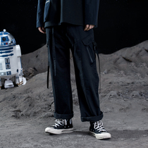 Jenny Nasa neutral bf style overalls womens summer thin high-waisted sports loose casual wear wide-leg pants