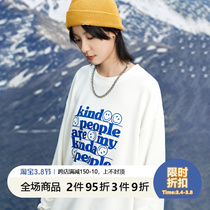 Jenny NASAs Street Journal Round Collar Clothing Womens New Spring Autumn Jacket Loose Motion Chic Early Autumn Blouse