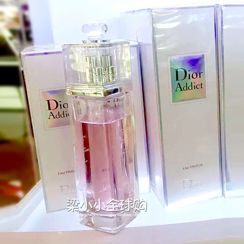 迪奥Dior粉红魅惑女士香水粉色黄色淡香水蓝色浓香水edp持久诱惑