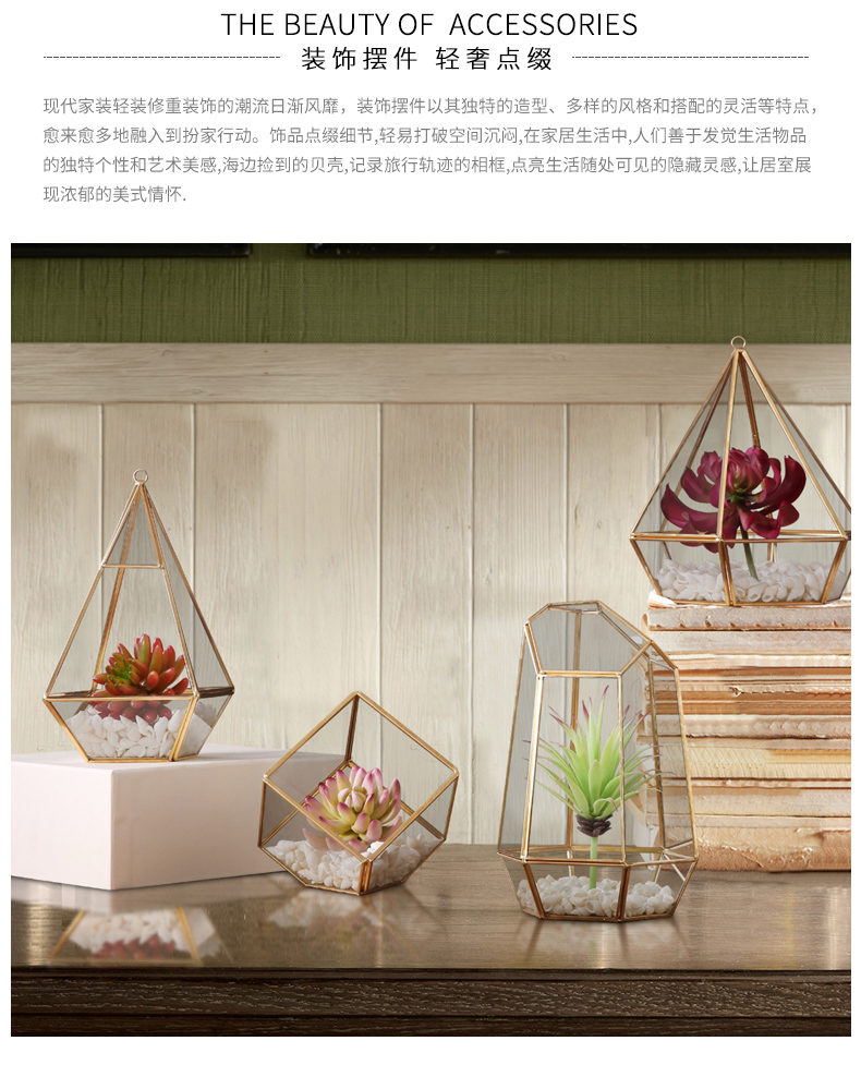 Phòng hoa thủy tinh giá trị bán lỗ giá phòng chậu hoa thủy tinh mọng nước - Vase / Bồn hoa & Kệ chậu trồng cây thủy sinh