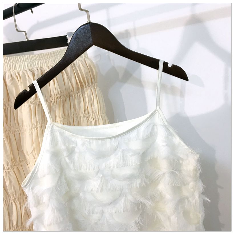 Văn học eo cao xếp li váy cổ điển chic chic váy cổ tích 2019 xuân phong cách mới - Váy váy đuôi cá ngắn