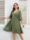 2022 plus size women loose casual dress