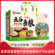 Grain grains gift box Shandong Linyi Mengshan special products welfare holiday gifts to visit relatives and friends to send customers