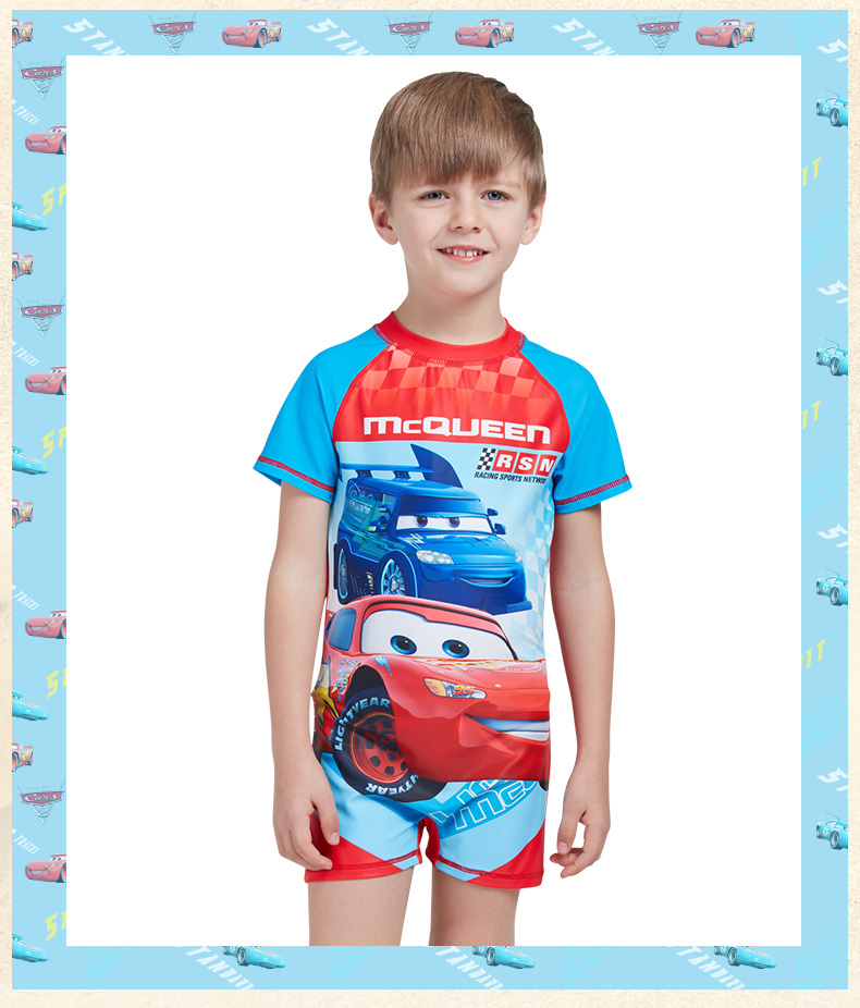 Đồ bơi cho bé trai Disney Đồ bơi một mảnh dành cho trẻ em Mùa hè Đồ bơi khô nhanh Đồ chơi cho bé trai Tổng số áo tắm chống nắng đồ bơi cho bé gái
