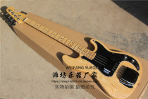 flyoung Precision bass four-string electric bass ash wood color upper and lower shell guards