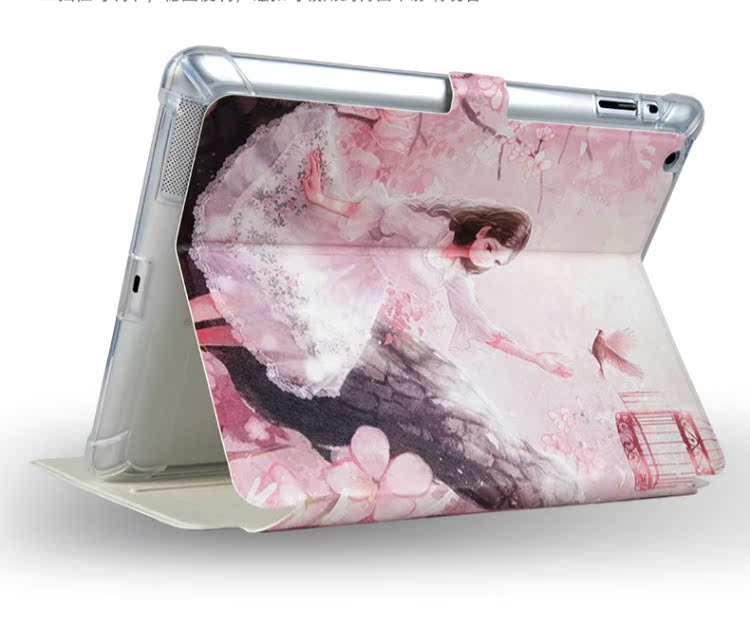 Vỏ bảo vệ ipad4 cũ Bao da iPad2 a1395 vỏ silicon chống vỡ tình yêu Bánh 3 thế hệ mới Phim hoạt hình máy tính bảng Apple bắn ipad3 bao gồm 1458 vỏ 9,7 inch siêu mỏng - Phụ kiện máy tính bảng bao da ipad gen 8