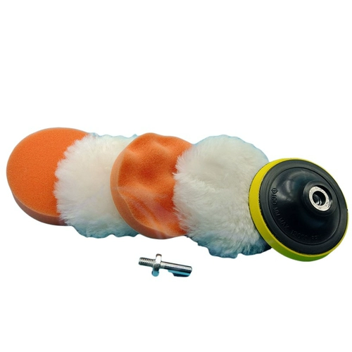 Поролоновый волнистый самоклеющийся вощеный ткань для полировки, 23456 дюймов