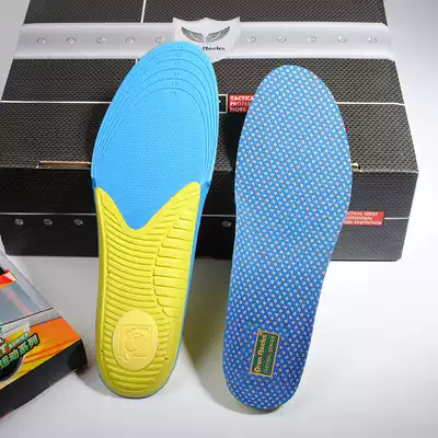Junlok sports insole shock-absorbing boots male running soft thickening breathable deodorant and sweat absorption Special