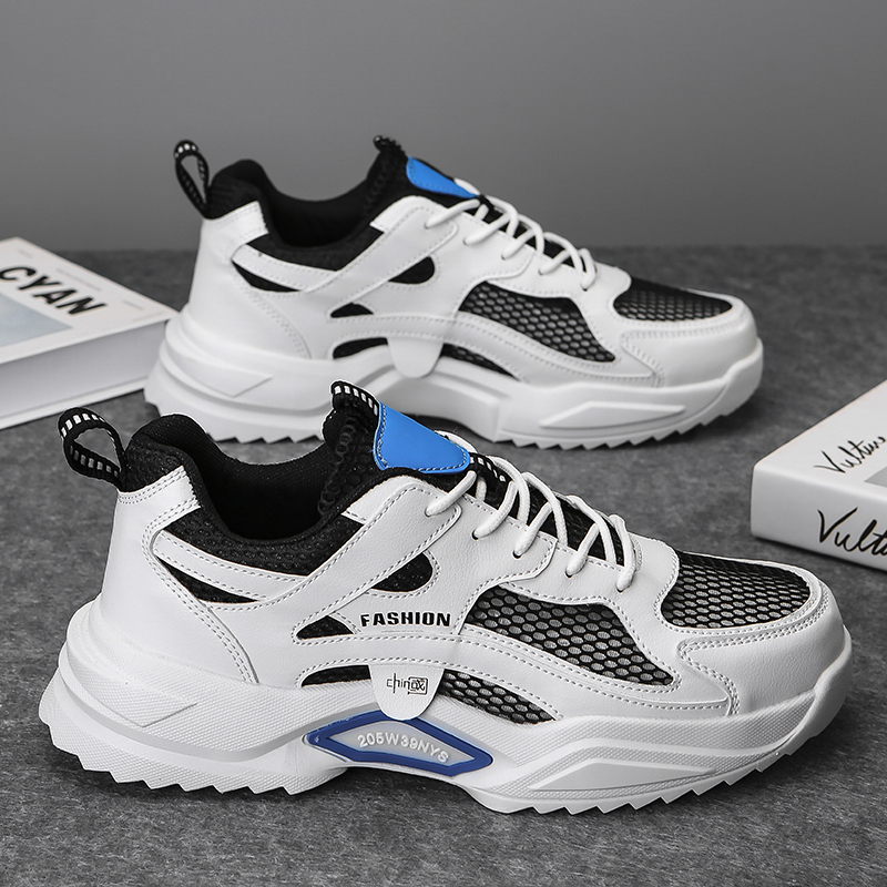 Summer Men's Shoes Large Size 45 Breathable Men's Casual Shoes 46 Dad Shoes 47 Men's Shoes Size 38 Hollow Mesh Shoes