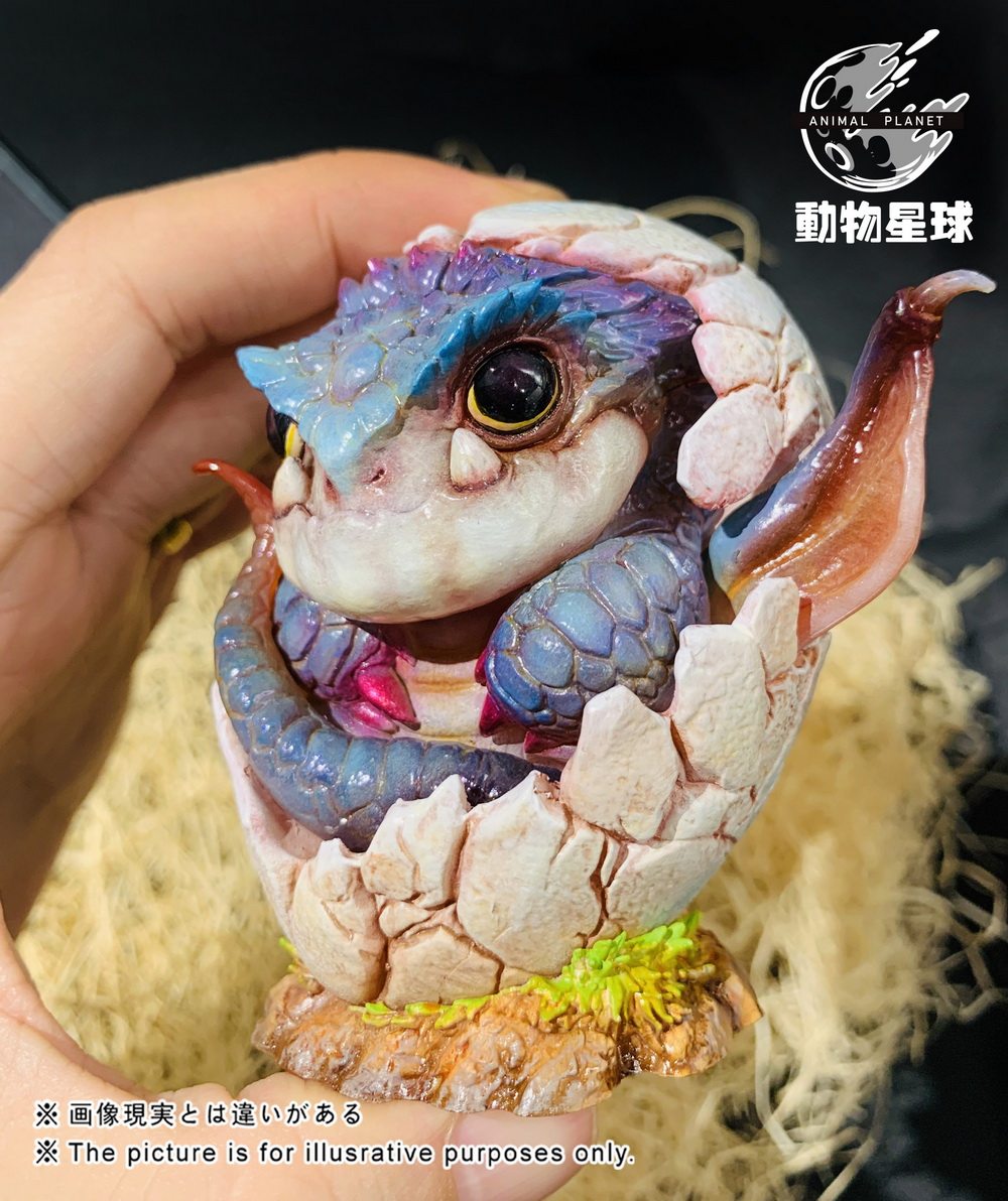 (Sold Out Show) Animal Planet Prehistoric Series Statue < The Cave Dragon Baby > coated finished product