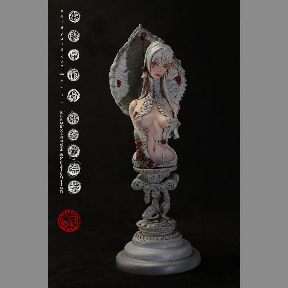 (sold out on display) Feng Yangkun works June-Snow White mold GK