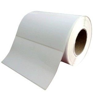 Factory price Direct selling Copper Label 100*50*1000 single row blank label paper Bar code Label Adhesive label