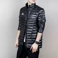 Adidas adidas nam xuống áo khoác màu đen ấm nhẹ thể thao giản dị CE9575 áo khoác nam đại hàn