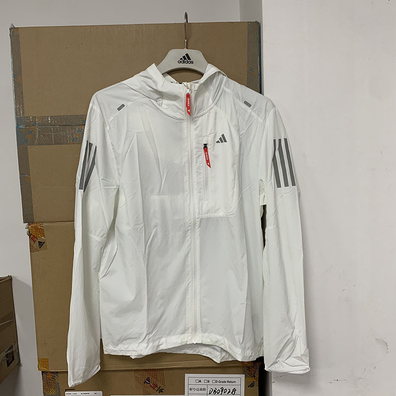 Adidas/Adidas Official Authentic Men's Breathable Running Sports Casual Sun Protection Jacket Kb9127