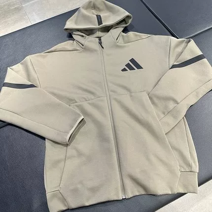 Куртка Adidas, вязанное платье для тренировок, худи, спортивный свитшот, для бега