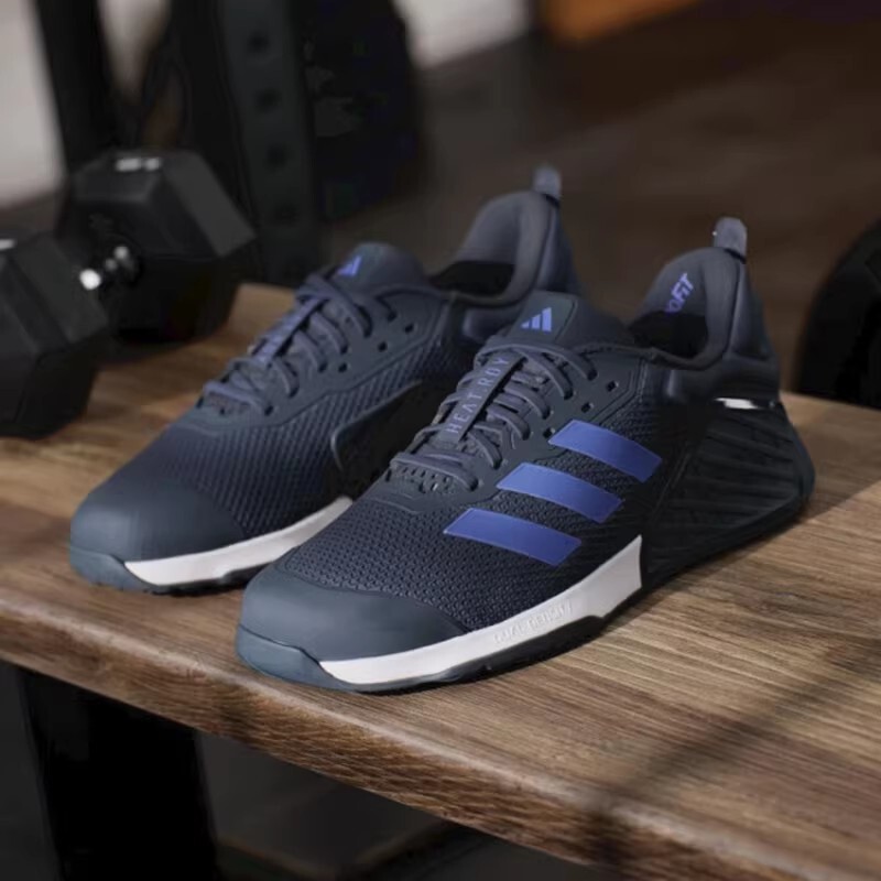 Adidas Dropset 3 Trainer Men's and Women's Non-Slip Wear-Resistant Squat Fitness Training Shoes Ih8362 Adidas Dropset 3 Trainer Men's and Women's Non-Slip Wear-Resistant Squat Fitness Training Shoes Ih8362