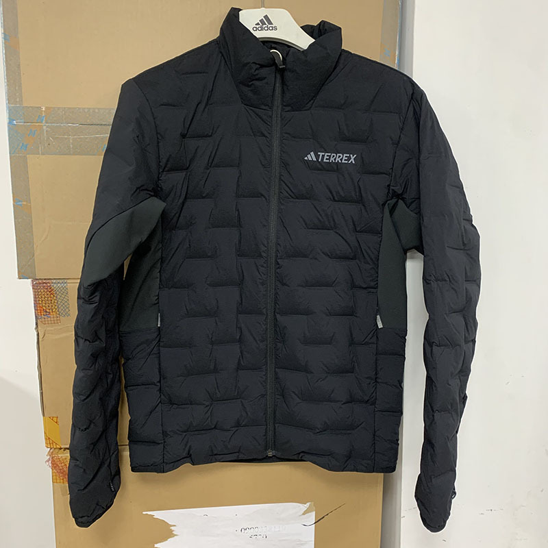 Authentic Adidas Terrex Men's Lightweight Warm Goose down Jacket Iy0076 Tag 1899