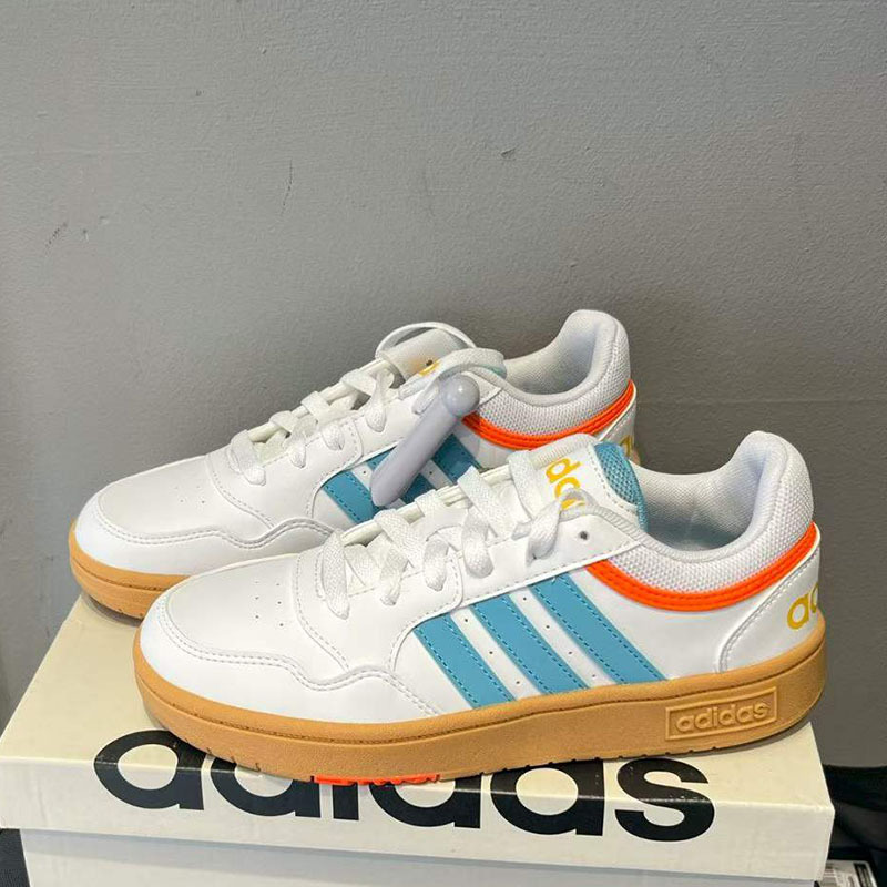 Adidas/Adidas Genuine Hoops Shoes Classic Sports Basketball Sneakers for Older Children Hp9047