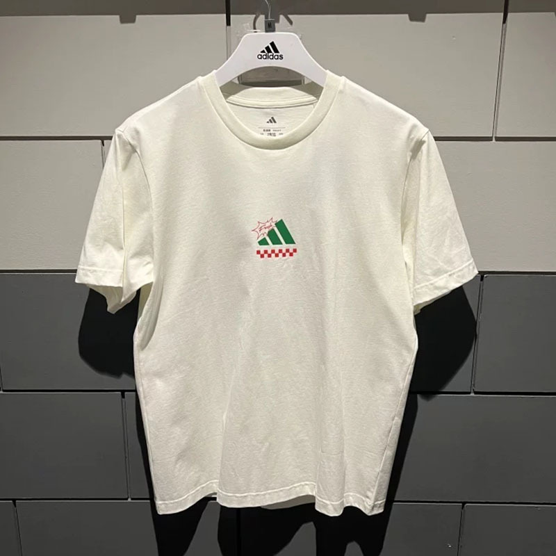 Adidas/Adidas Genuine Summer Men's Classic Knitted Breathable Outdoor Short-Sleeved Shirt Jj4016 Adidas/Adidas Genuine Summer Men's Classic Knitted Breathable Outdoor Short-Sleeved Shirt Jj4016