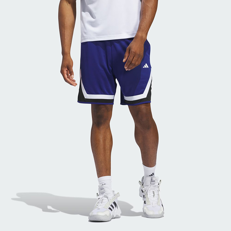 Adidas Adidas Men's Summer Quick-Drying Breathable Basketball Loose Sports Shorts Ix1839