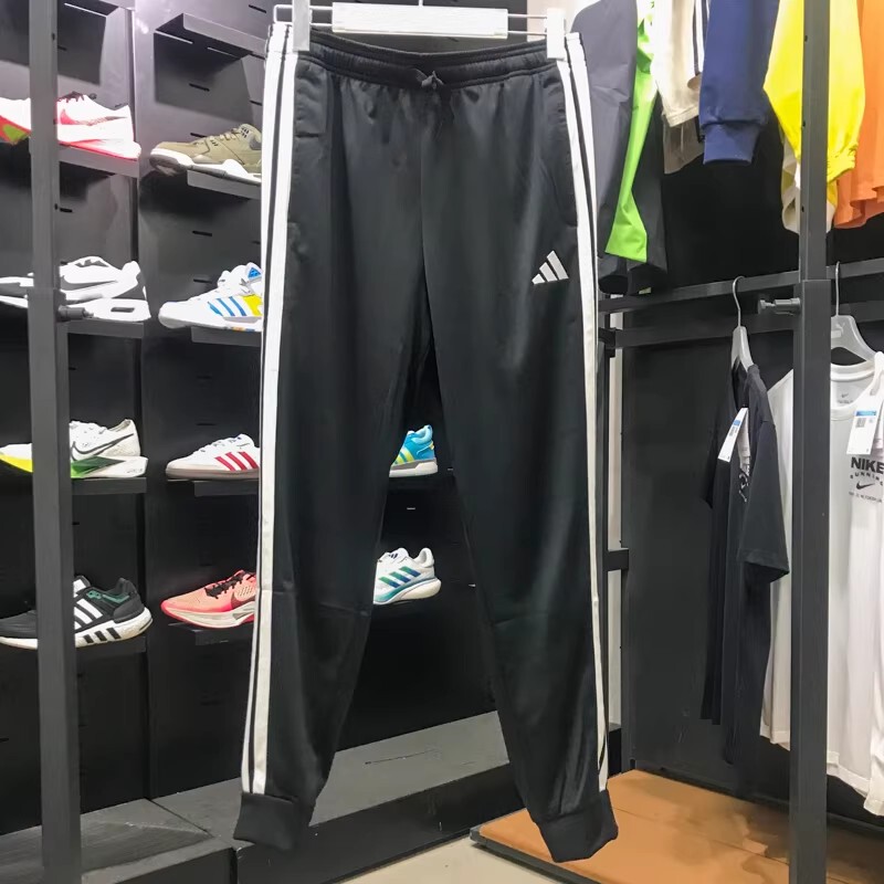 Adidas Adidas Sports Pants Spring and Autumn Men's Jogger Three-Stripe Sports Casual Sweatpants Ji8809