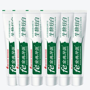 【fe金典】牙医生物牙膏6支装