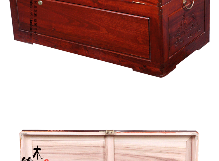 Dongyang nhà sản xuất 100% đầy đủ hộp gỗ lưu trữ lưu trữ rắn áo gỗ hộp thư pháp và bộ sưu tập tranh K001 cung cấp đặc biệt - Cái hộp thùng gỗ sồi