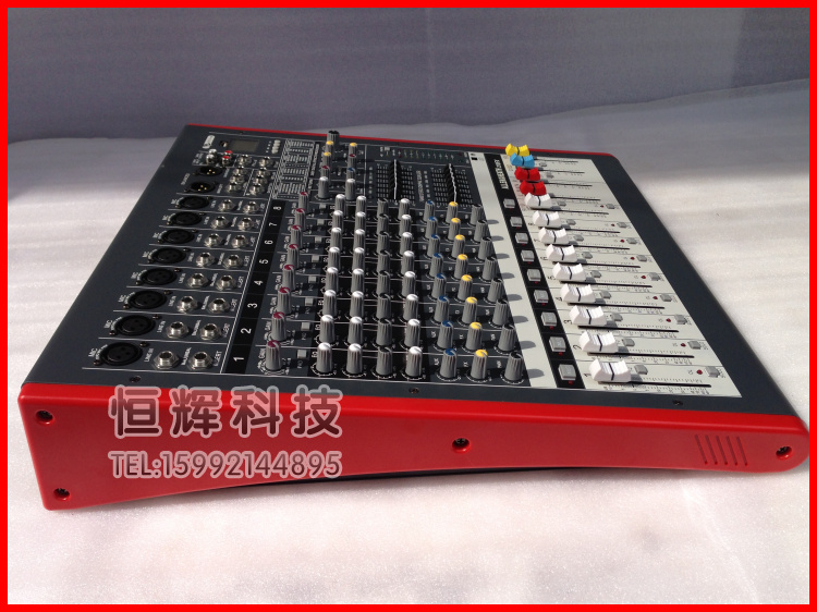Alan Hersey ZED 8FX mixer hiệu suất sân khấu chuyên nghiệp thiết bị cưới với hiệu ứng đường USB8 đèn led chớp nháy