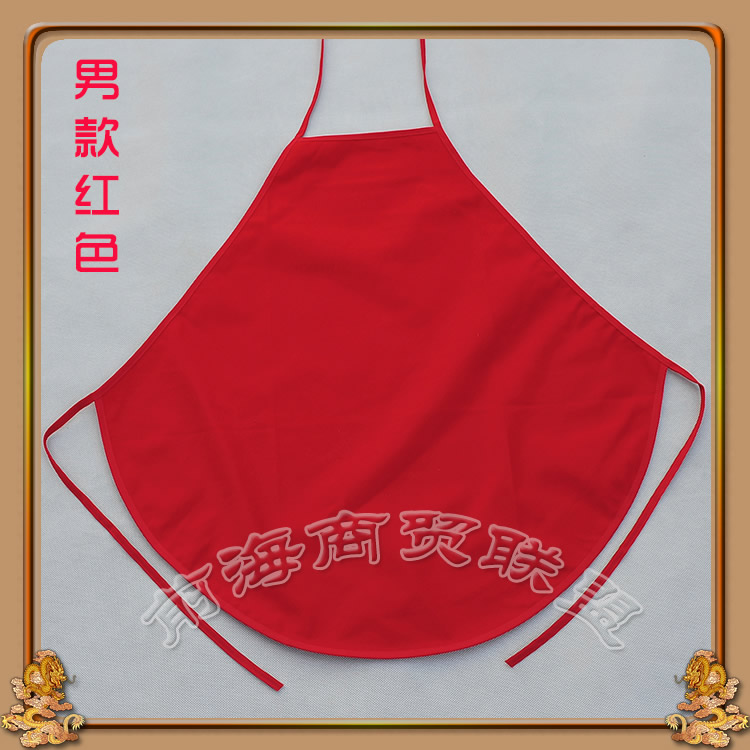 Dành cho người lớn tạp dề ladies sexy người đàn ông cổ điển của kích thước lớn đỏ trắng cotton mùa hè ấm bảo vệ bụng tạp dề đồ ngủ đồ ngủ đôi