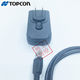 Topcon GPSRTK 핸드북 충전기 데이터 케이블 Topcon 노란색 핸드북 충전기 데이터 케이블