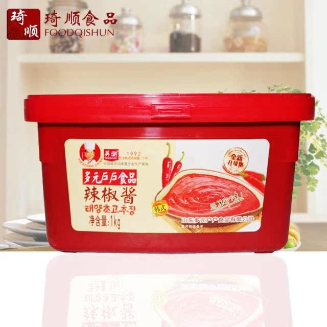Intidal multifamily chili sauce 1kg South Korean stone pan mixed with spicy fried rice cake and roasted Korean style flavored sauce