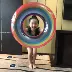 Vòng bơi màu đỏ người lớn dễ thương ban đầu cô gái nách bơm hơi phao nổi phao cứu sinh trẻ em vòng bơi Cao su nổi