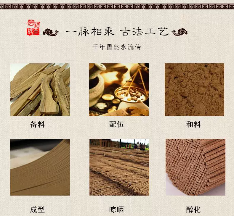 Meizheng Sanzang tự nhiên hoa hương hoa nho lá hoa nhài osmanthus hương nhang không khí thanh lọc Xiangzhu ký hương nhang - Sản phẩm hương liệu