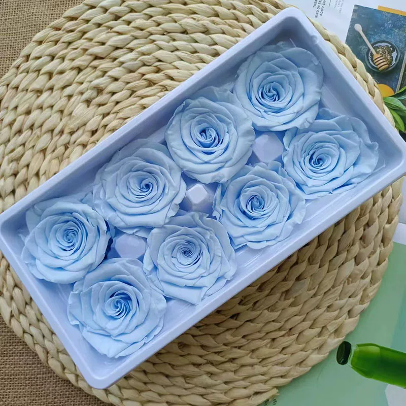 Иммортальная/бессмертная цветочная Diy материал роза B-уровня real flower засушенные цветы высококлассный ручной букет капучино набор целая коробка