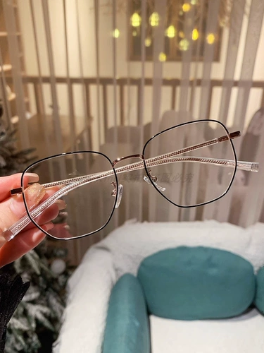 Южная Корея Кала -Кинель, сочетание излучающих световых очков миопий, большая рама, глаза плоского света.