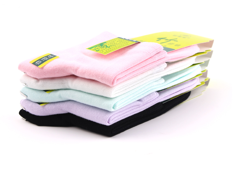 Ôi yêu sợi tre vớ nữ ống vớ mùa xuân và mùa thu phụ nữ vớ tre than khử mùi đen vớ cotton trắng mà không khâu xương tất chân