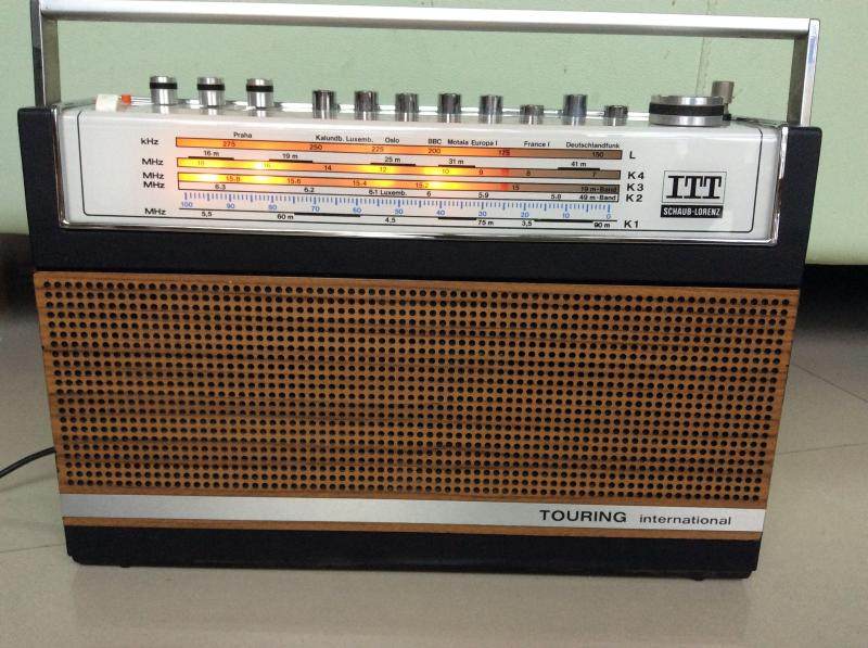 German radio Roland ITT103 transistor radio second-hand German imported antique radio