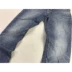 Cotton nguyên chất giặt quần jean trắng cũ thẳng quần jeans đường phố giản dị đơn giản chân mỏng quần nam