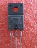 Sanken 2SC3852A C3852 disassembly triode transistor in-line 3-pin integrated block electronic module circuit chip