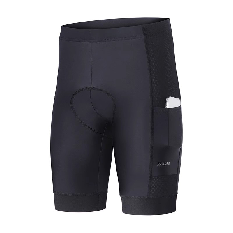 Aisuo Cycling Shorts Men's Cycling Pants with Silicone Pad Shock Absorption Summer Mountain Bike Shorts Breathable Aisuo Cycling Shorts Men's Cycling Pants with Silicone Pad Shock Absorption Summer Mountain Bike Shorts Breathable