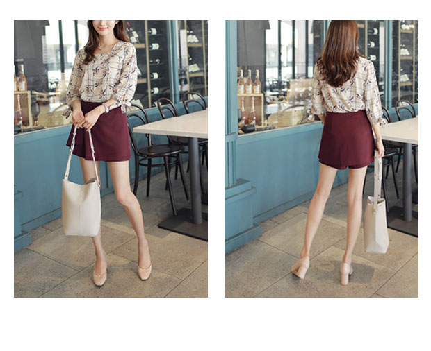 Mùa hè 2018 mới Hàn Quốc nữ không đều Một chiếc váy mùa hè chic chic cho bé nhỏ tươi mát chống ánh sáng - Váy chân váy chữ a dáng dài