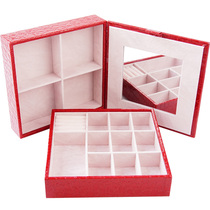 Belldandy Beier Dandy combination jewelry box multifunctional jewelry storage box earrings ring collection