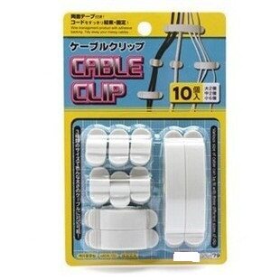 10 loaded mix of combined self-adhesive tabletop wire fastening wire buckle finishing wire