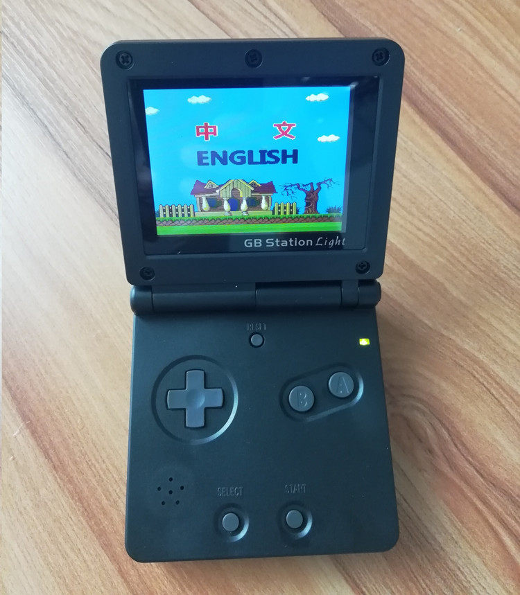 Classic nostalgic GB Station Light handheld game console GBA SP SEGA NES FC red and white machine PVP